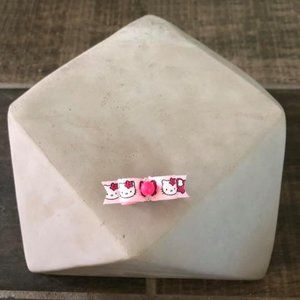Pink Hello Kitty Dog Bow